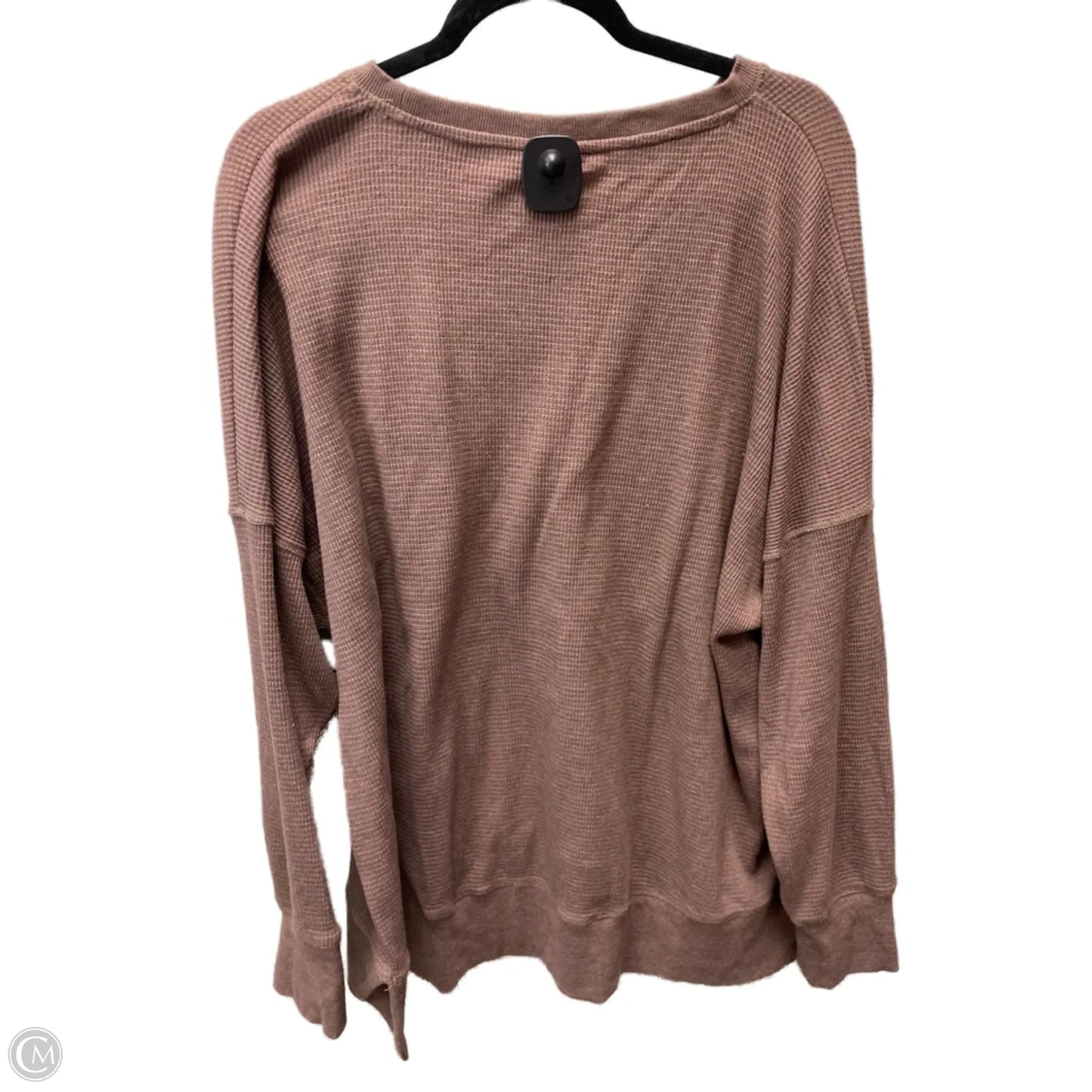Sweatshirt Crewneck By Clothes Mentor In Brown, Size: Xl