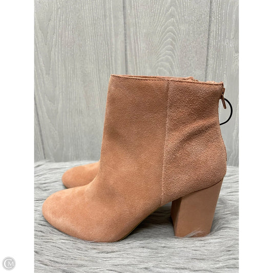 Boots Ankle Heels By Kenneth Cole Reaction In Pink, Size: 8
