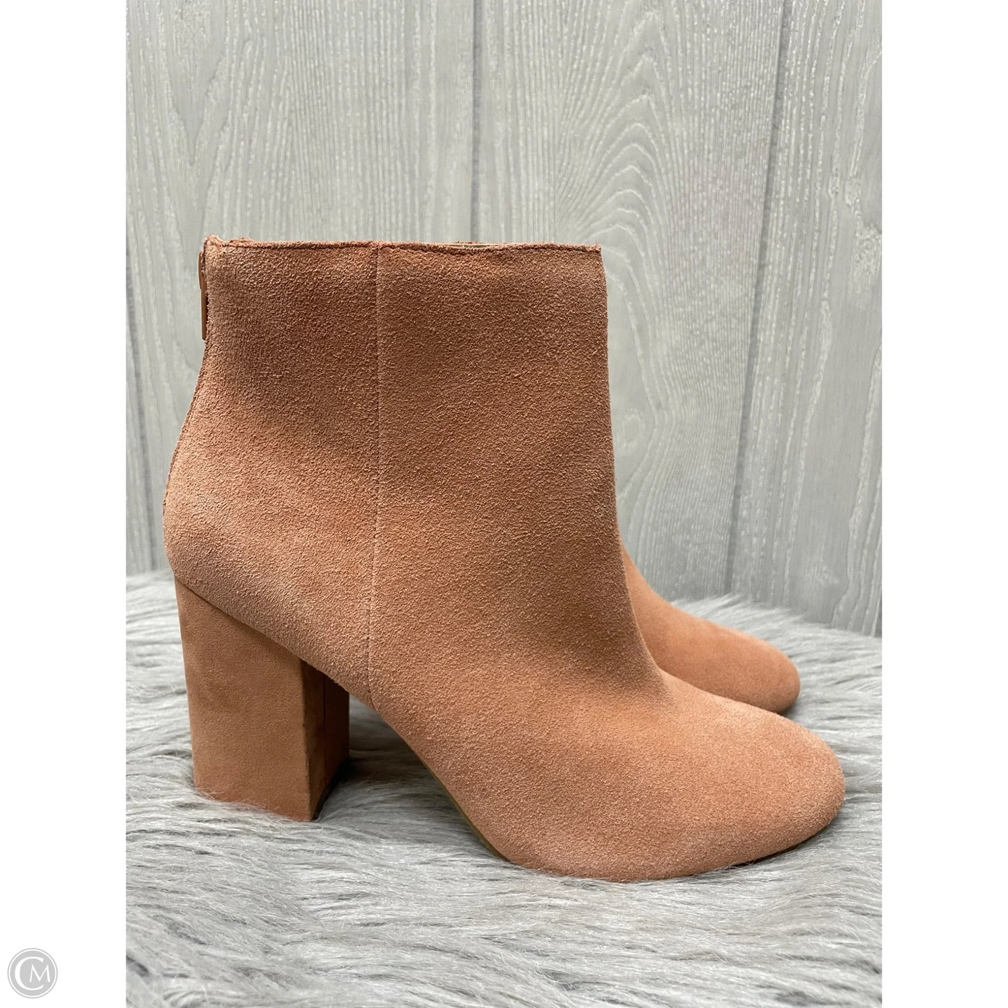 Boots Ankle Heels By Kenneth Cole Reaction In Pink, Size: 8