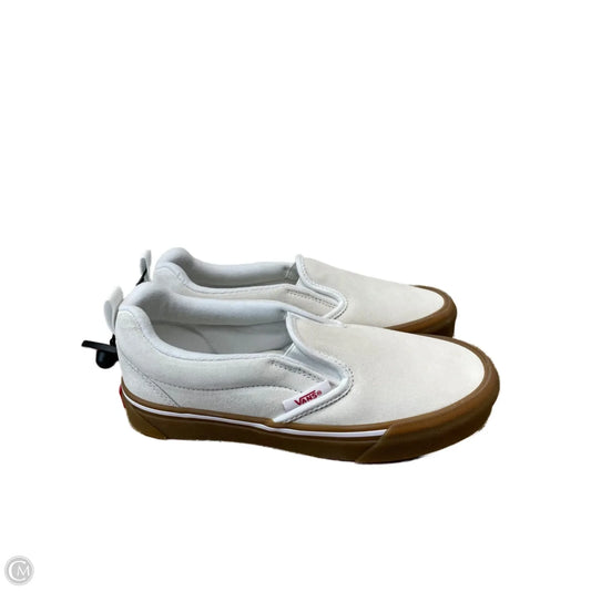 Shoes Sneakers By Vans In Brown & Cream, Size: 7.5