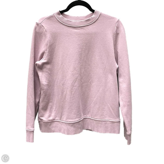 Sweatshirt Crewneck By Banana Republic In Purple, Size: M