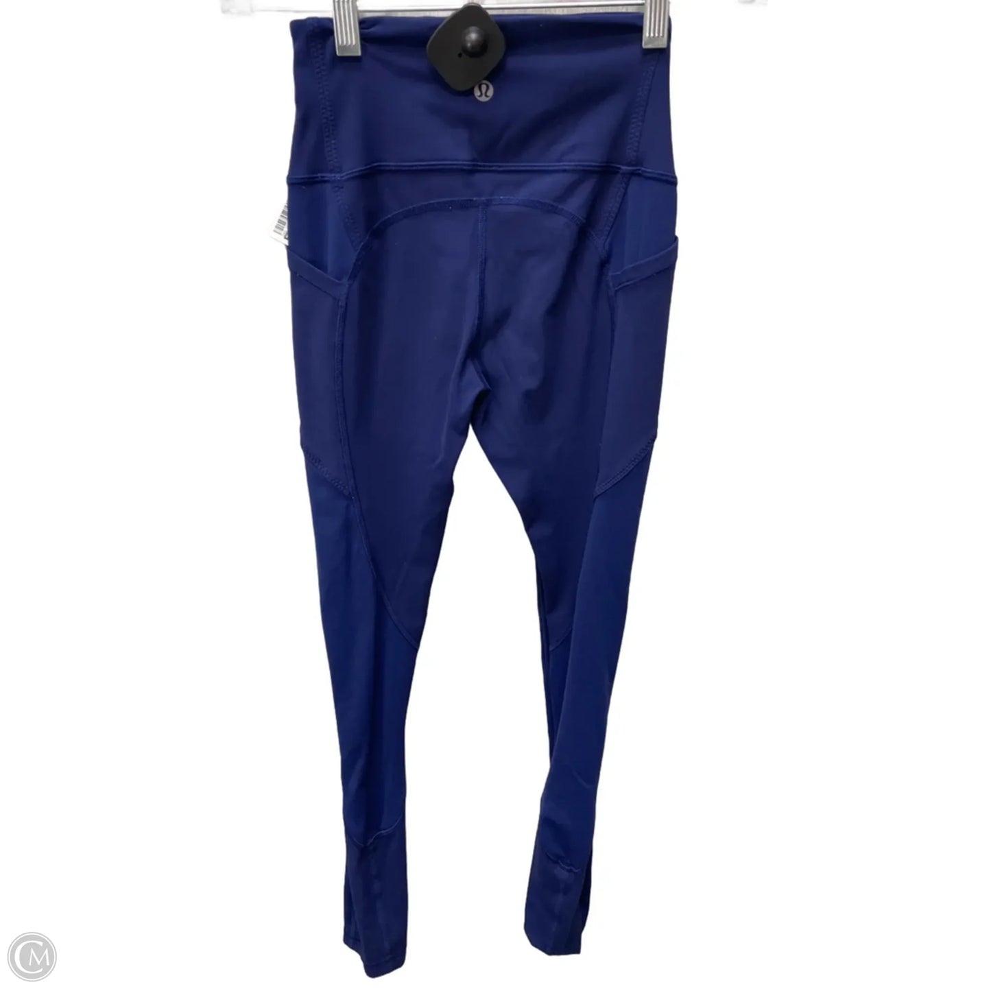 Athletic Leggings By Lululemon In Navy, Size: 2