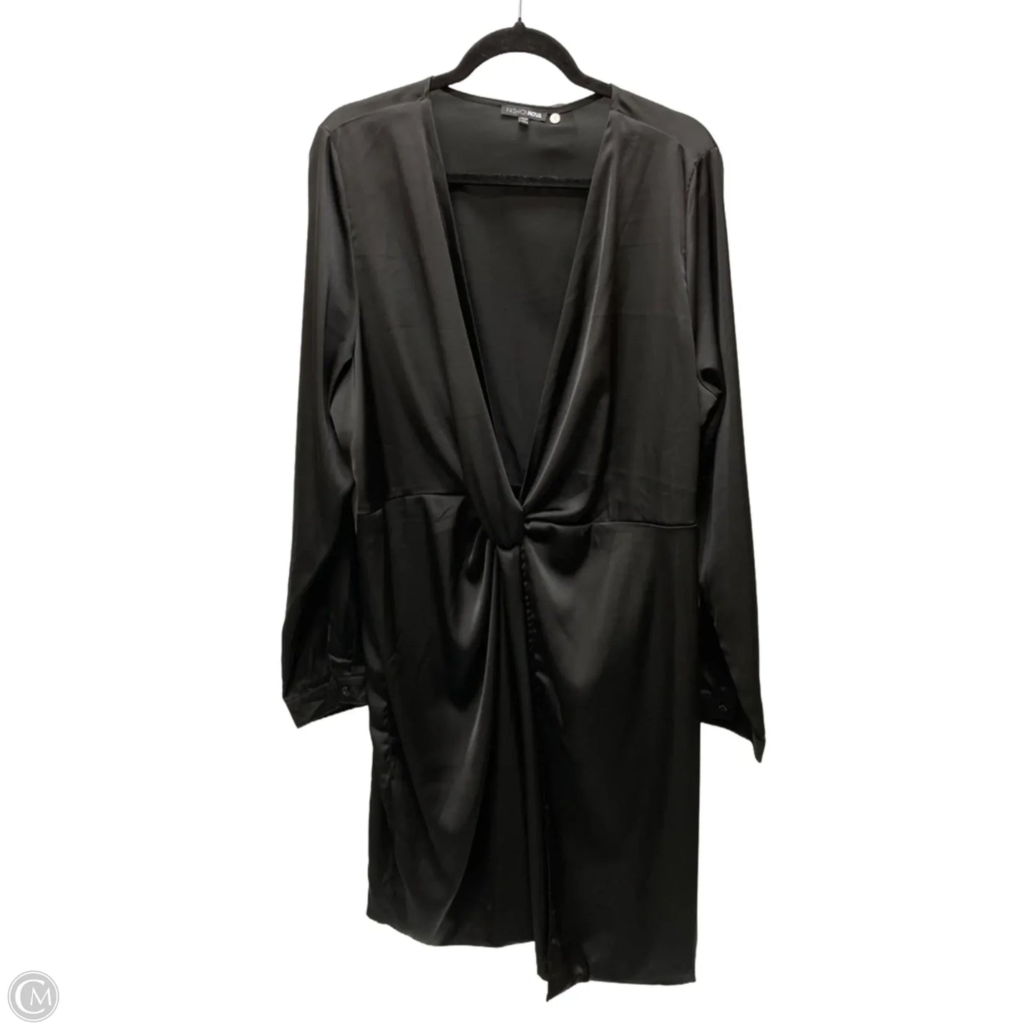 Dress Party Short By Fashion Nova In Black, Size: 3x