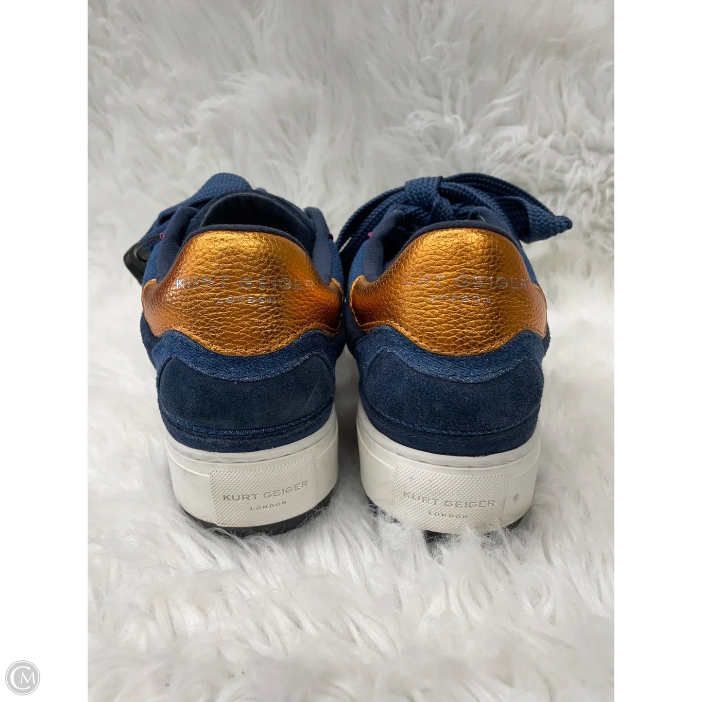Shoes Sneakers By Kurt Geiger London In Blue, Size: 9.5