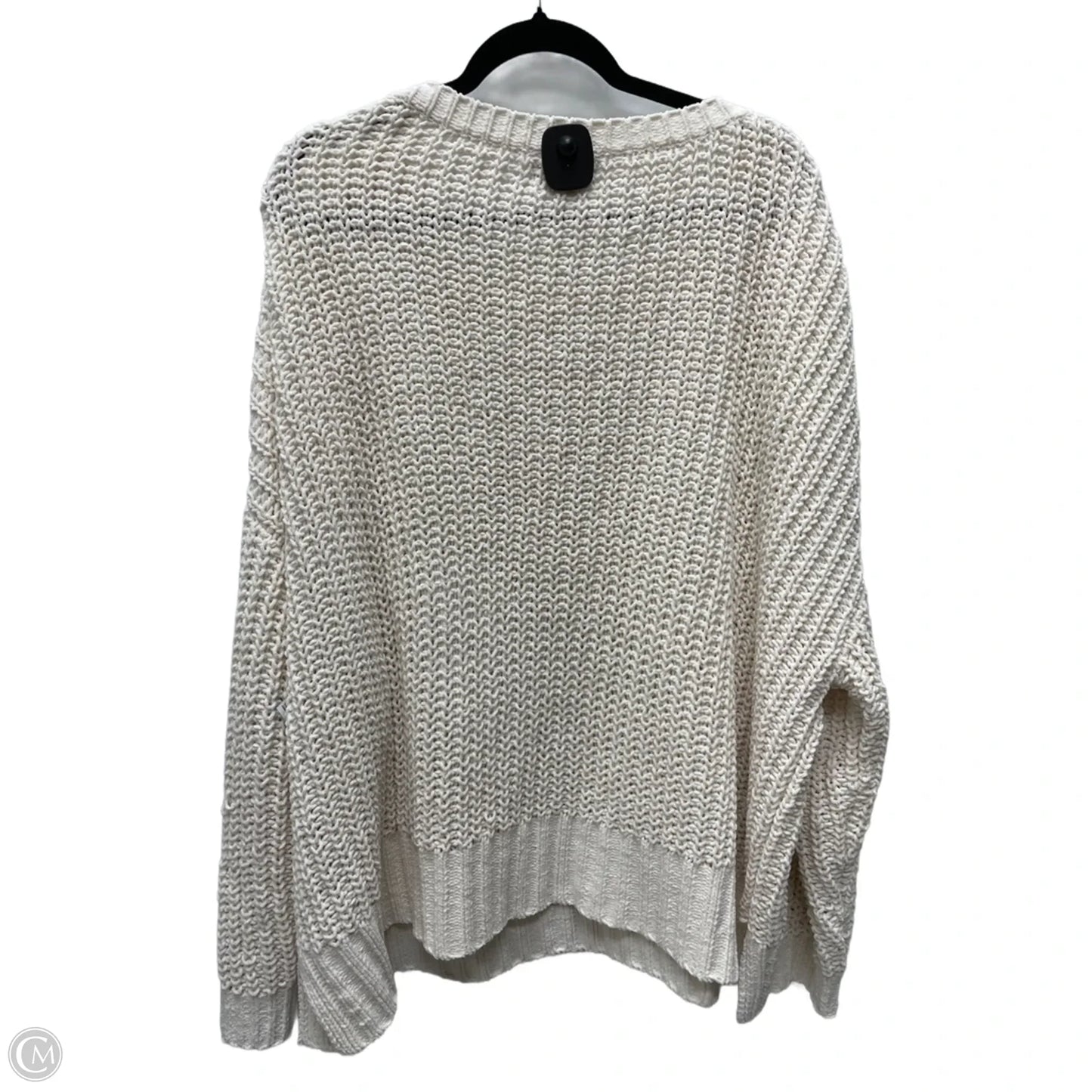Sweater By American Eagle In Cream, Size: M