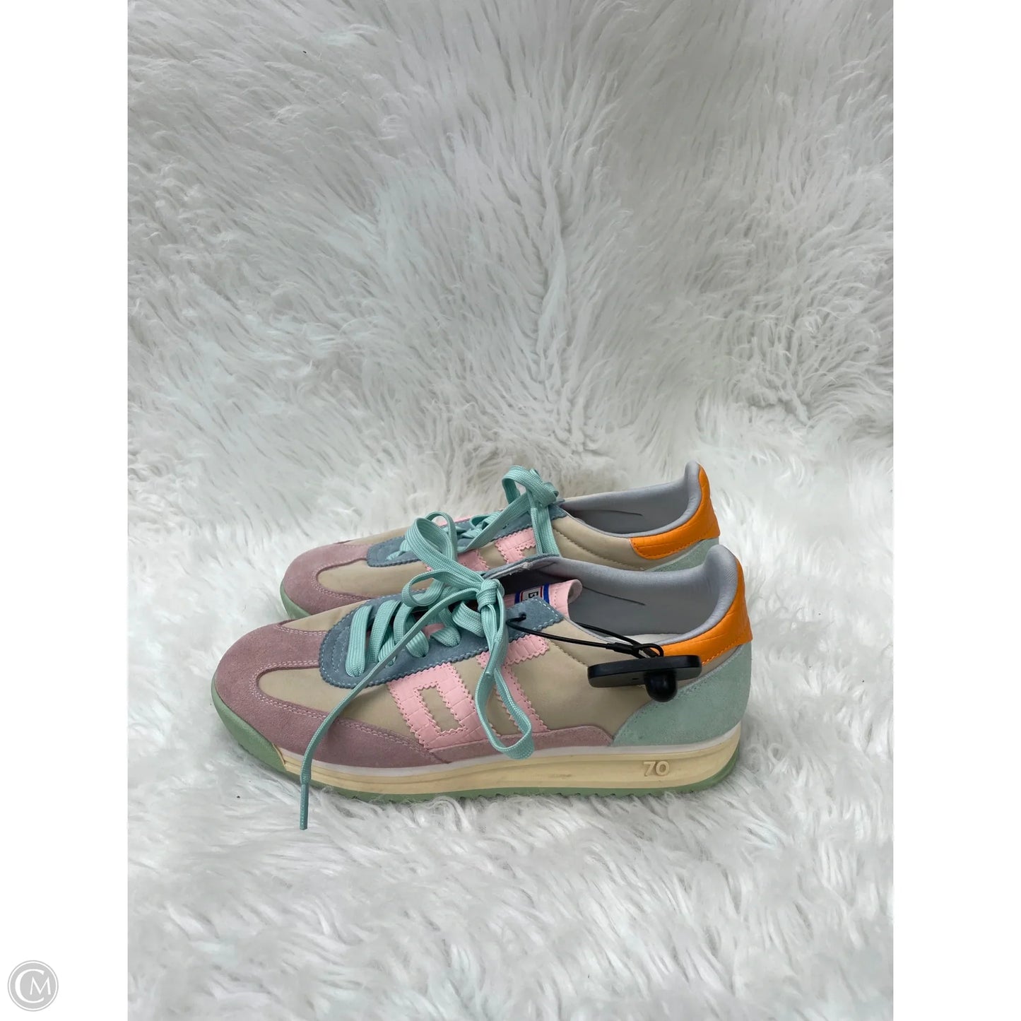 Shoes Sneakers By Cmb In Pink & Purple, Size: 8.5