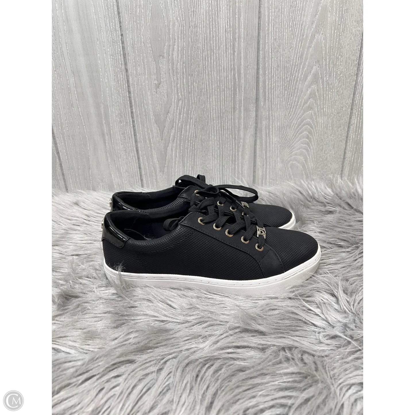 Shoes Sneakers By Liz Claiborne In Black, Size: 9