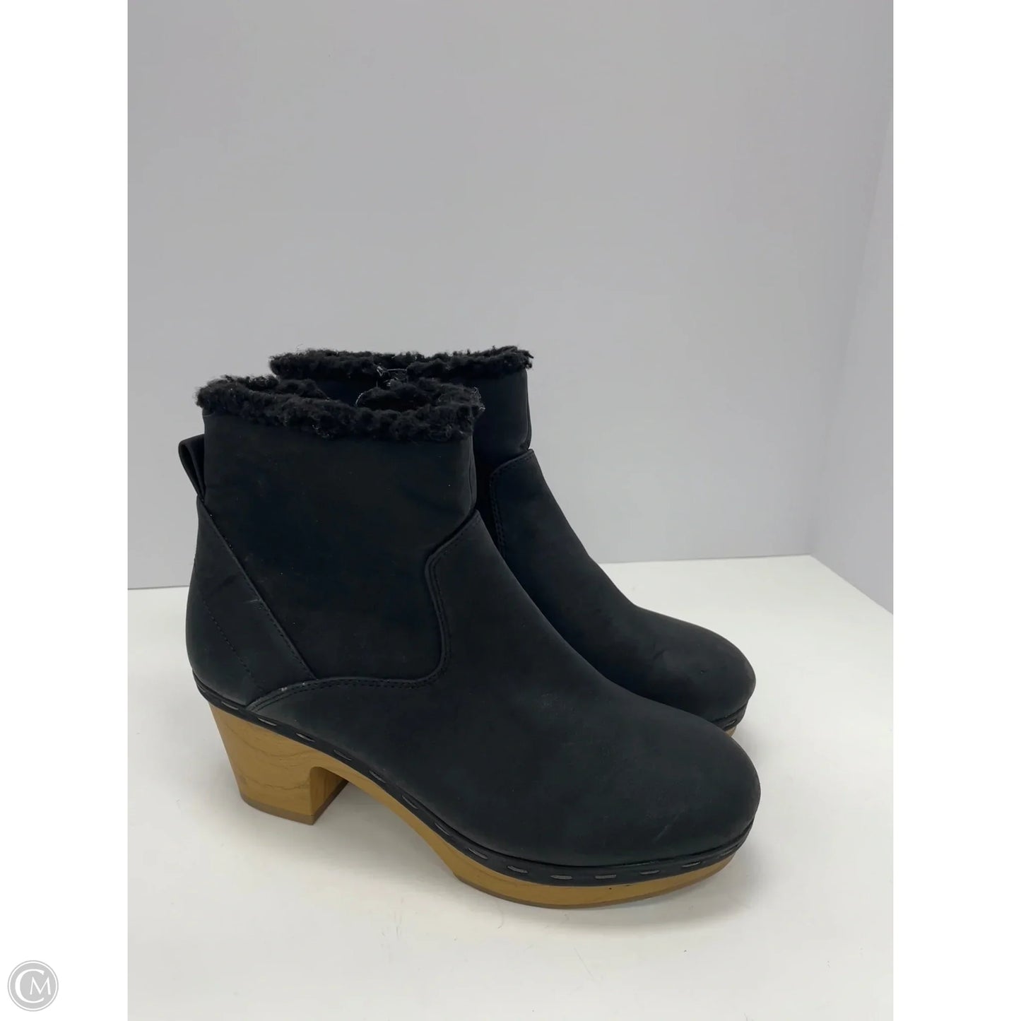 Boots Ankle Heels By Style And Company In Black, Size: 7