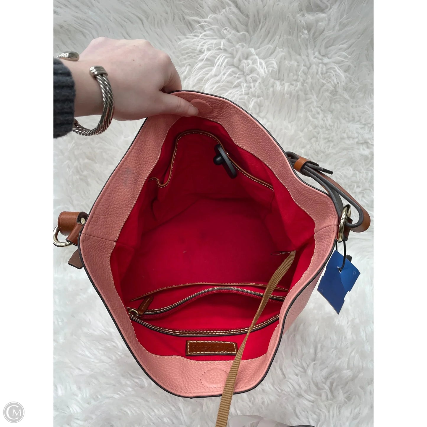 Handbag Designer By Dooney And Bourke, Size: Large