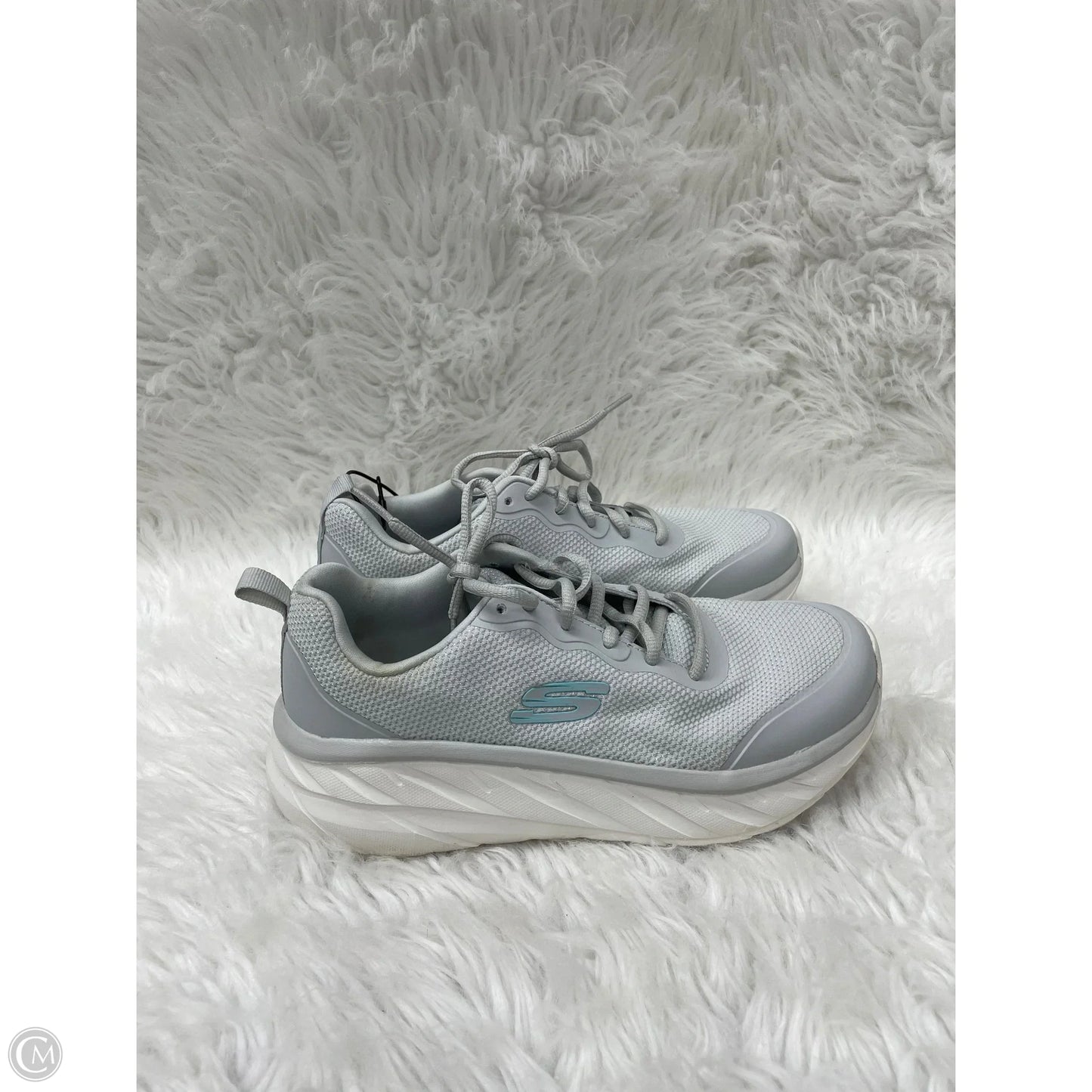 Shoes Athletic By Skechers In Grey, Size: 7.5