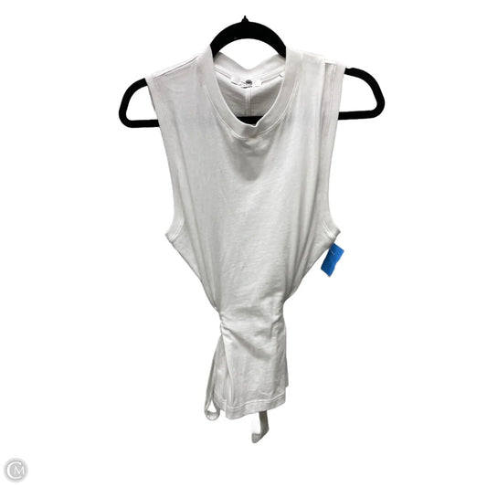 Top Sleeveless By Vince In White, Size: L