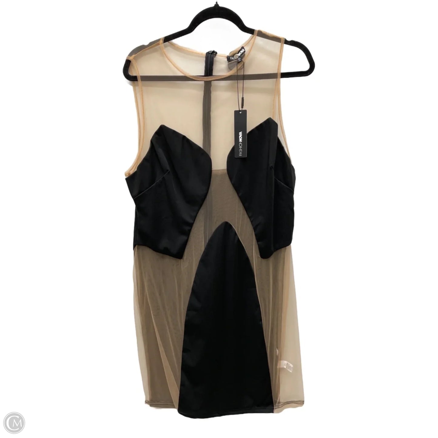 Dress Party Short By Fashion Nova In Black, Size: 2x