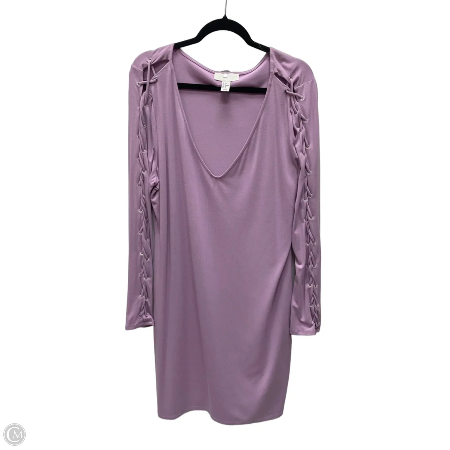 Dress Casual Short By Forever 21 In Purple, Size: 3x
