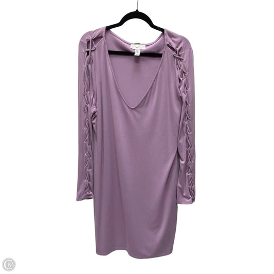 Dress Casual Short By Forever 21 In Purple, Size: 3x
