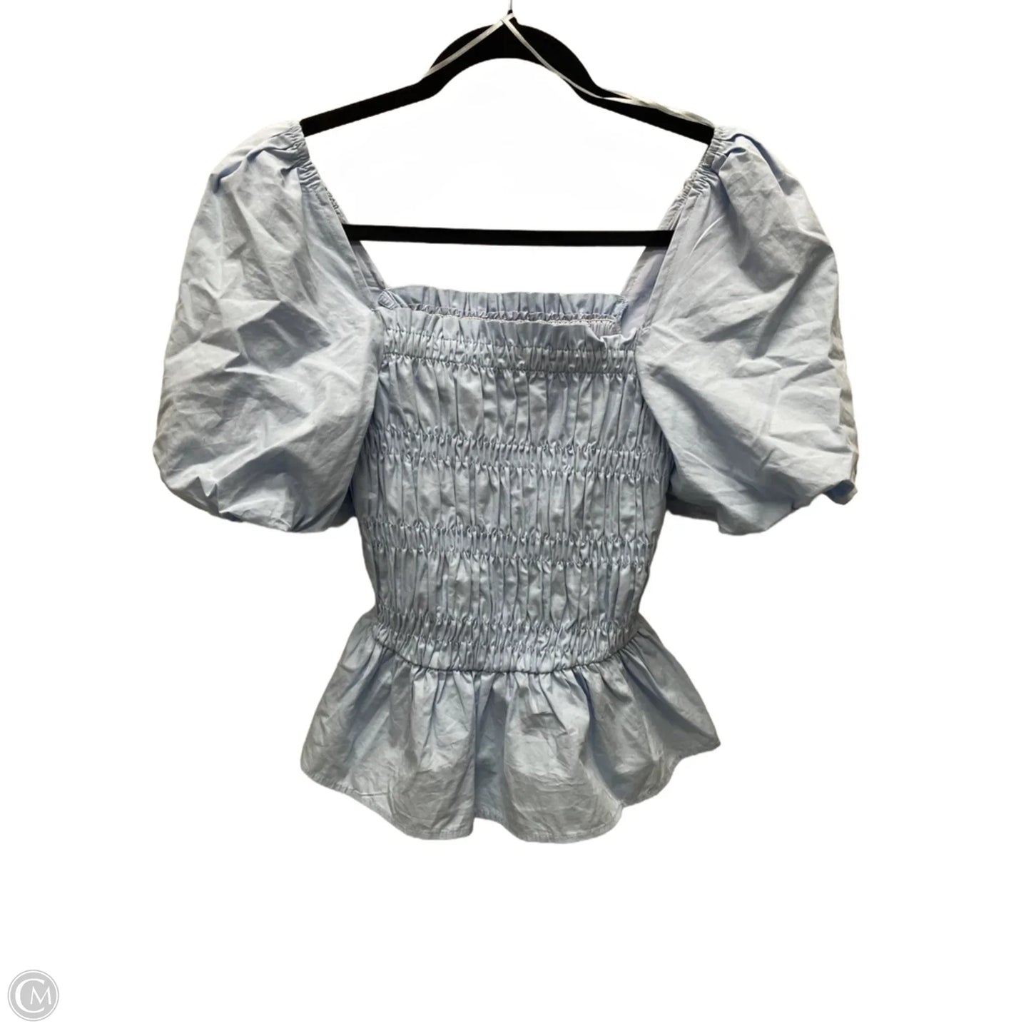 Top Short Sleeve By Sugar Lips In Blue, Size: S