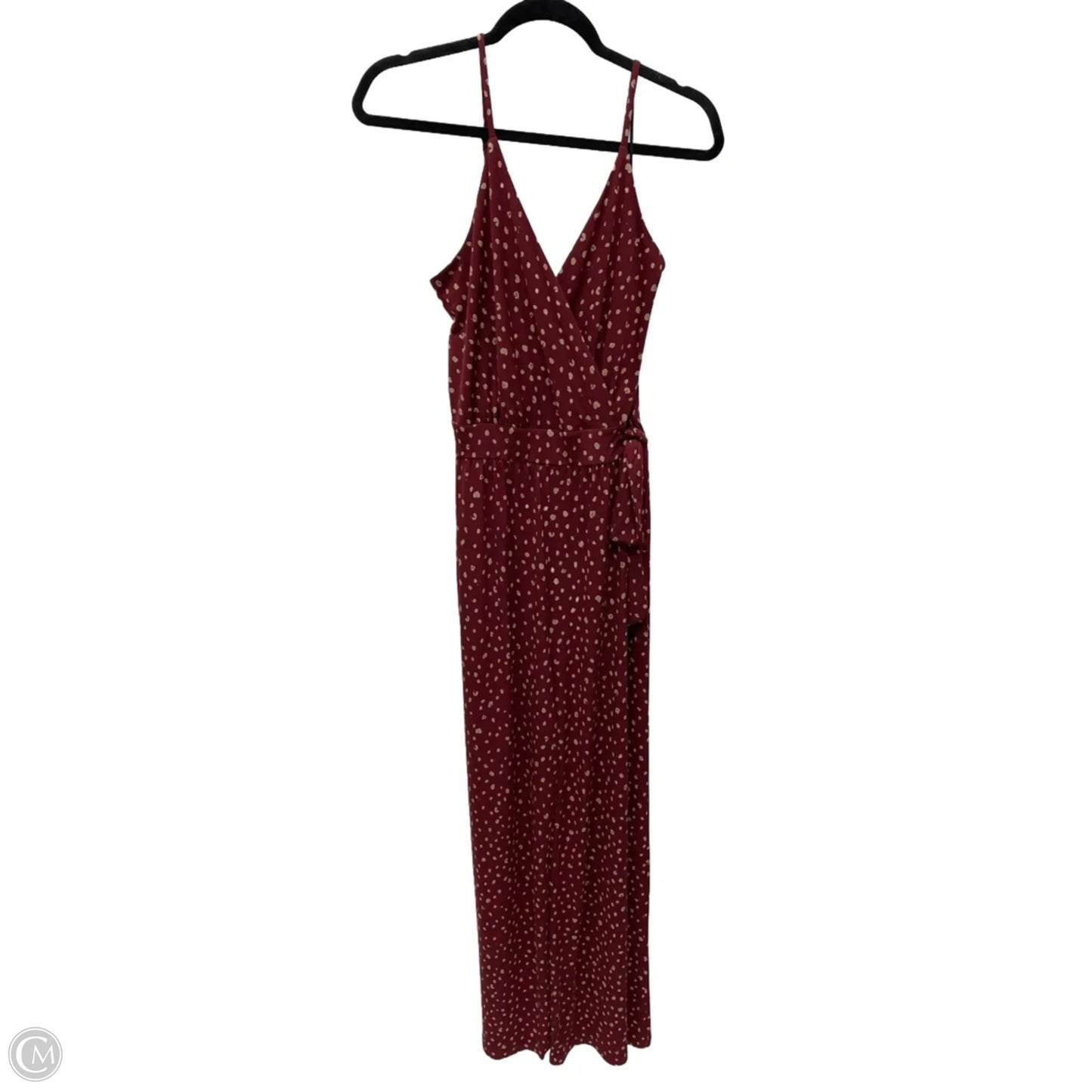 Jumpsuit By Kaileigh In Maroon, Size: L