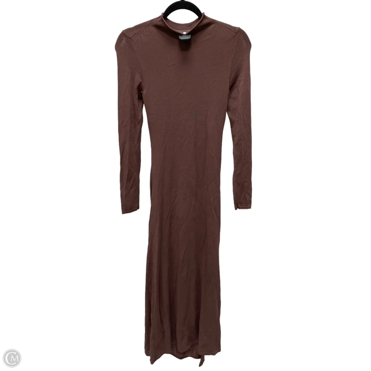 Dress Casual Maxi By Cmc In Brown, Size: Xs