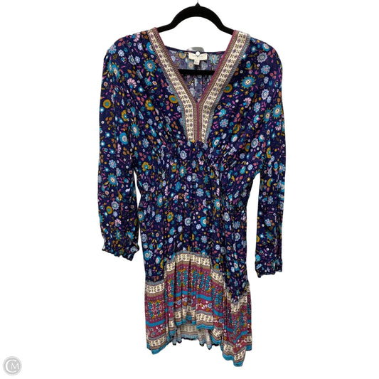 Dress Casual Short By Umgee In Paisley Print, Size: L