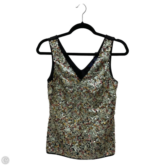 Top Sleeveless By Rachel Roy In Black & Green, Size: S