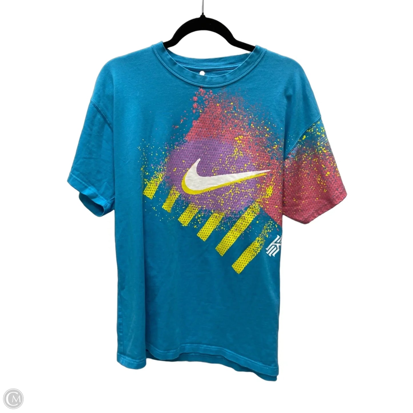 Top Short Sleeve By Nike Apparel In Blue, Size: M