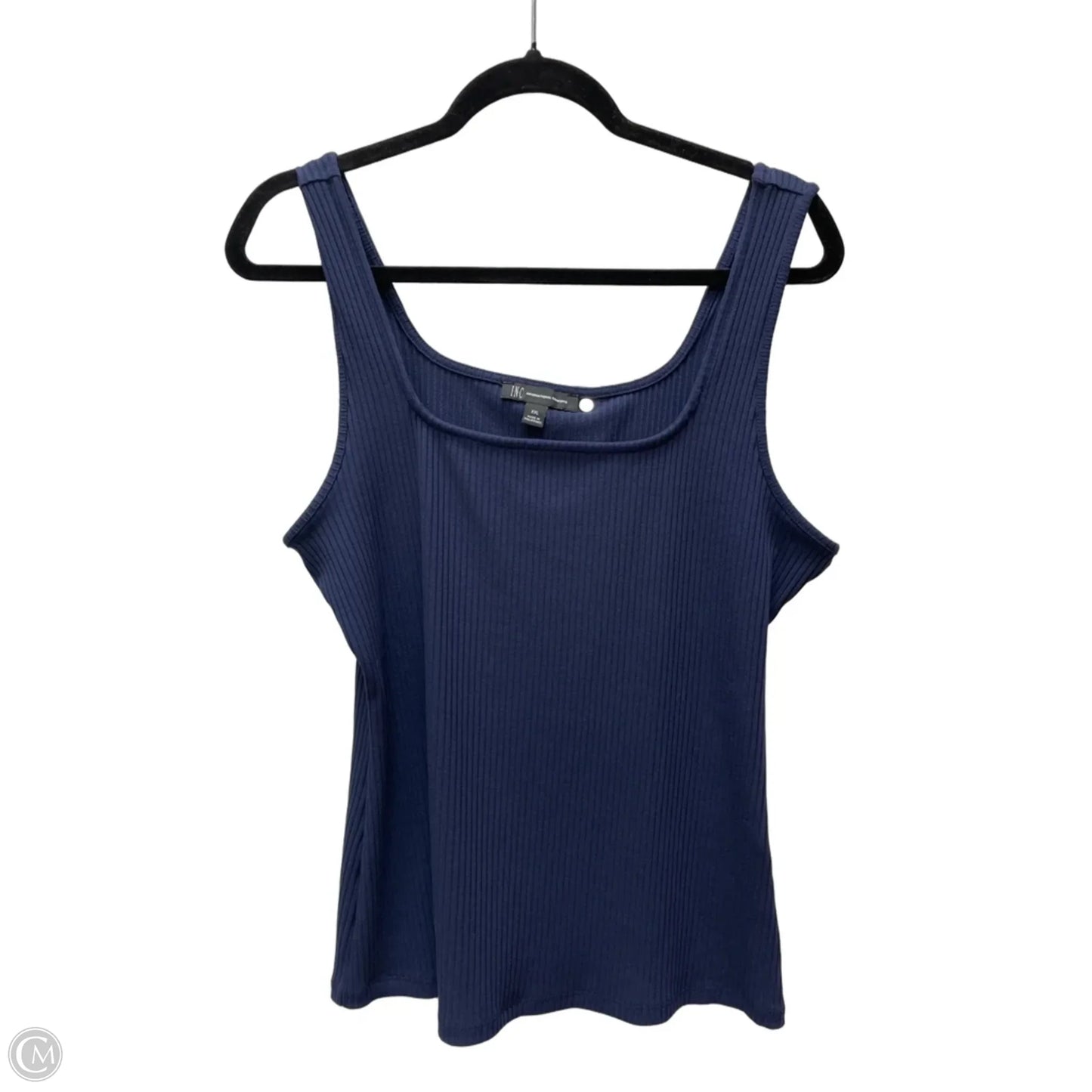 Top Sleeveless Basic By Inc In Blue, Size: 2x