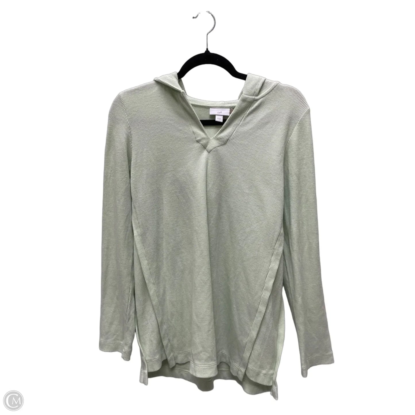 Top Long Sleeve By J. Jill In Green, Size: S