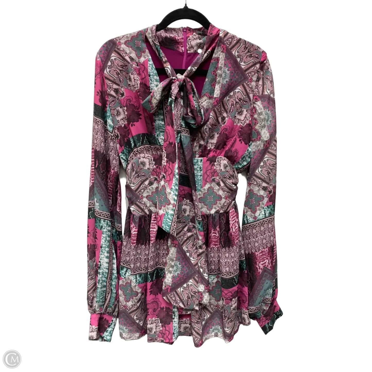 Dress Casual Midi By Target In Floral Print, Size: M