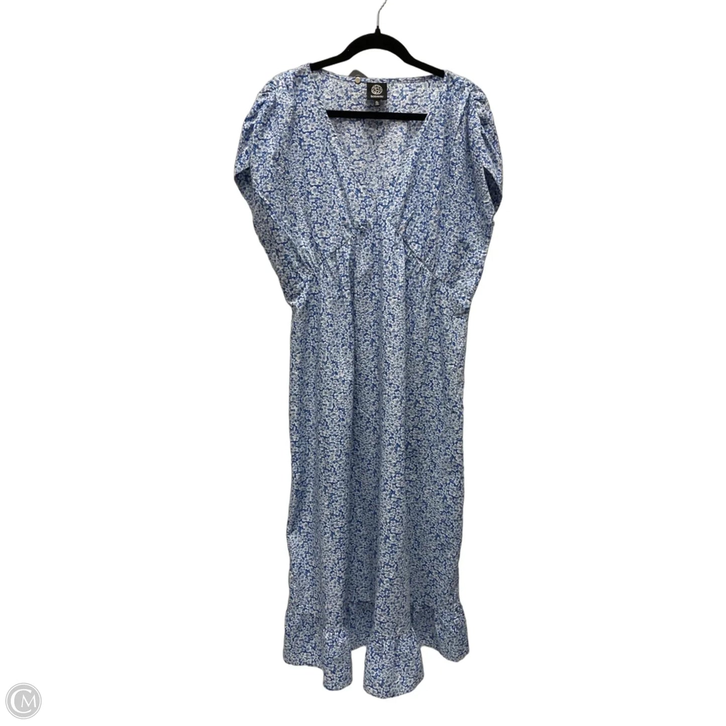 Dress Casual Midi By Bobeau In Floral Print, Size: Xl
