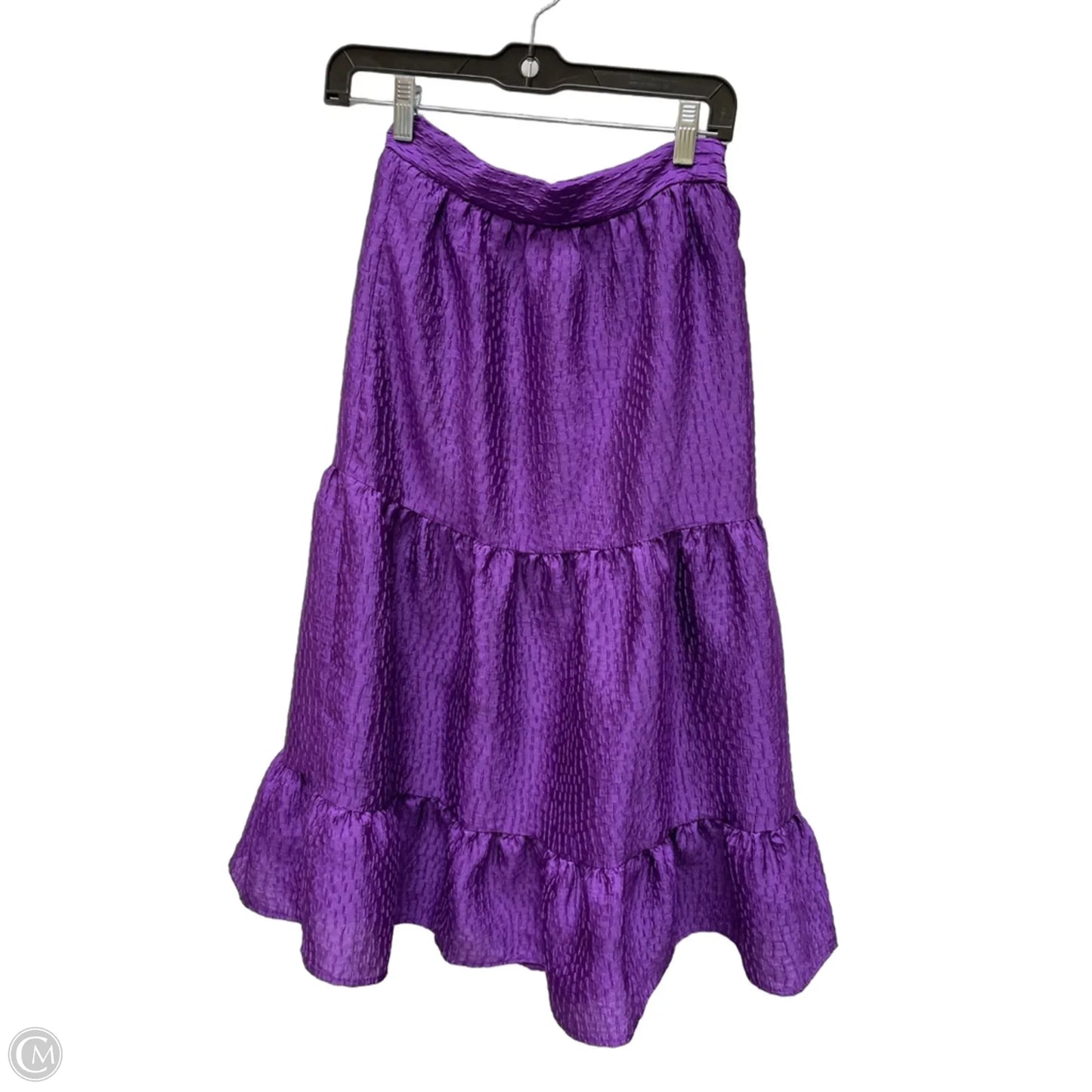 Skirt Midi By Zara In Purple, Size: 0