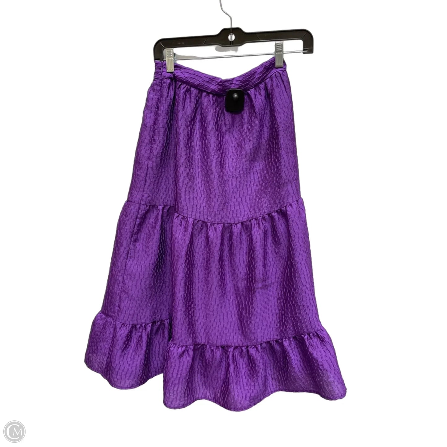 Skirt Midi By Zara In Purple, Size: 0