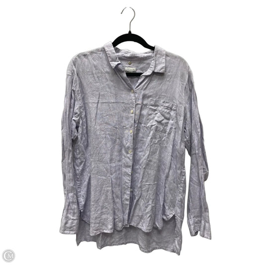 Top Long Sleeve By J. Jill In Blue, Size: M