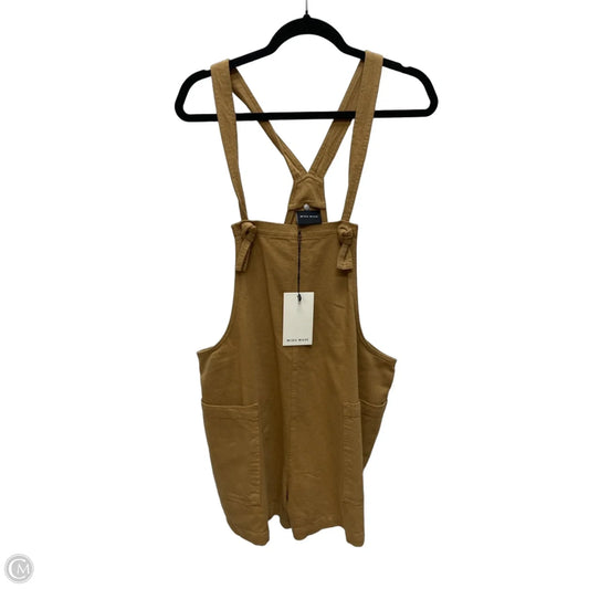 Overalls By Miou Muse In Tan, Size: L