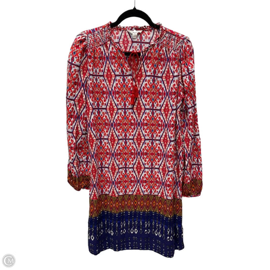 Dress Casual Short By Beachlunchlounge In Geometric Pattern, Size: S