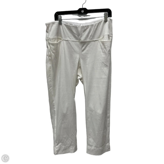 Pants Cropped By J. Jill In Cream, Size: 16