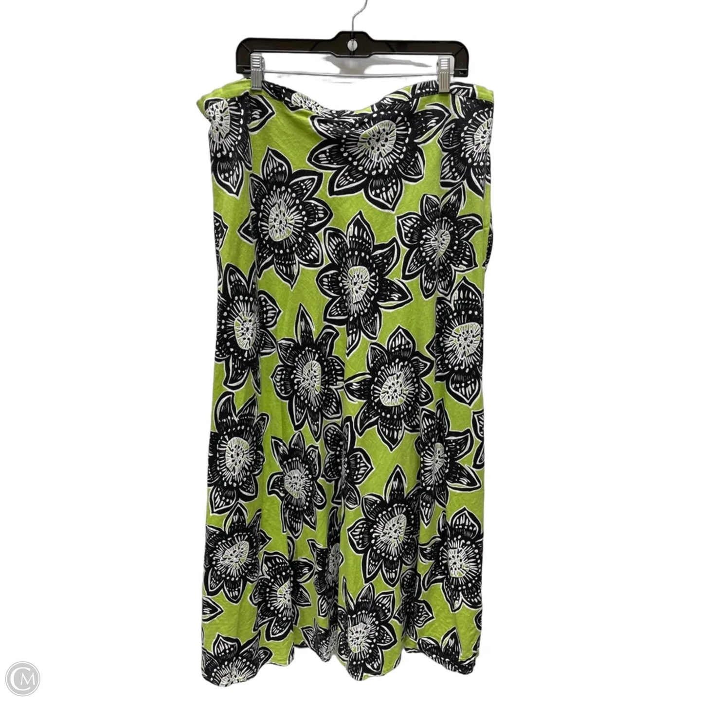 Skirt Maxi By Cato In Floral Print, Size: 22