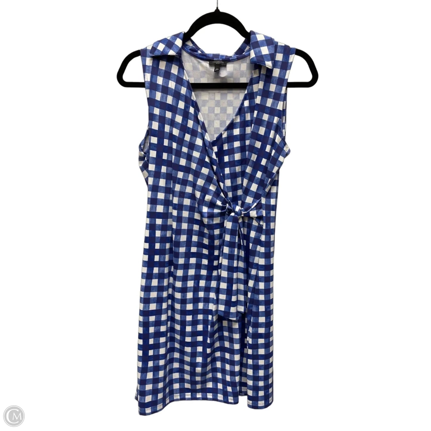 Dress Casual Short By Talbots In Checkered Pattern, Size: Mp