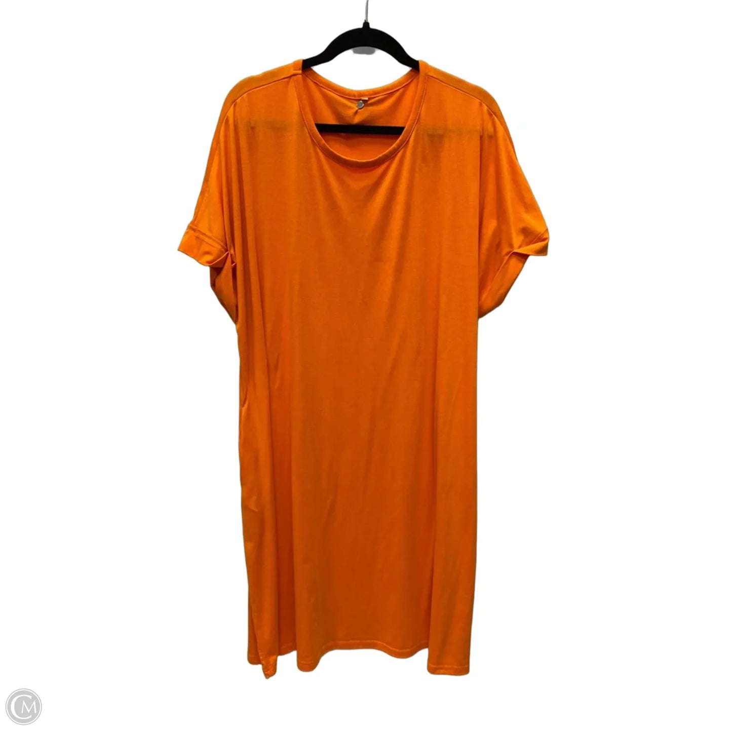 Dress Casual Maxi By Clothes Mentor In Orange, Size: 3x