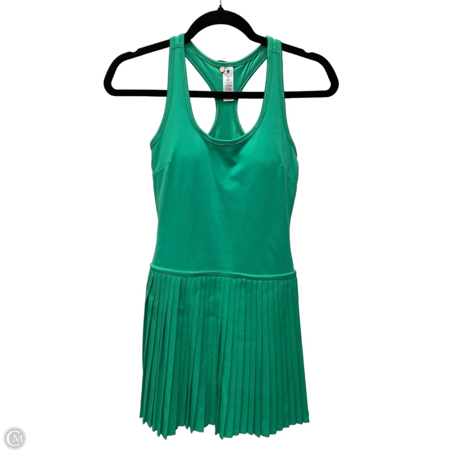Athletic Dress By Yogalicious In Green, Size: Xs