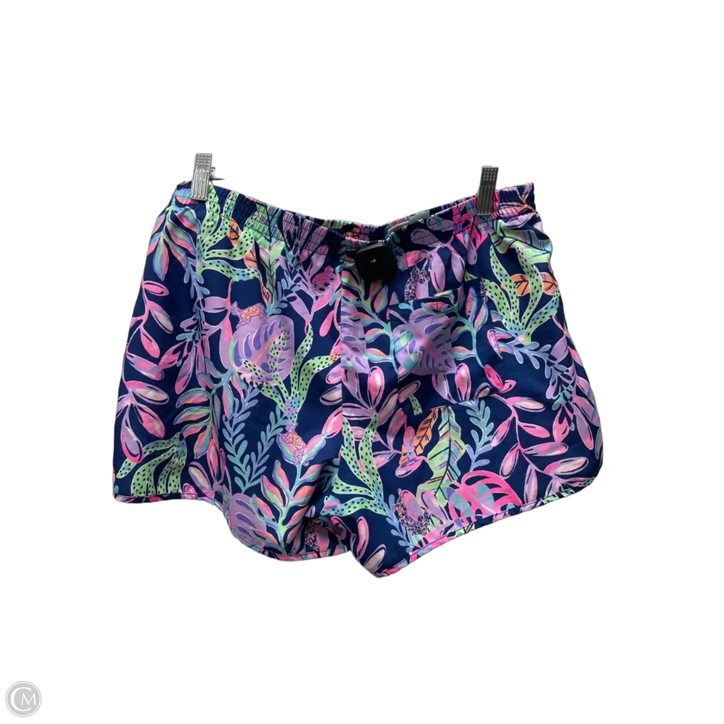 Shorts Designer By Lilly Pulitzer In Floral Print, Size: L