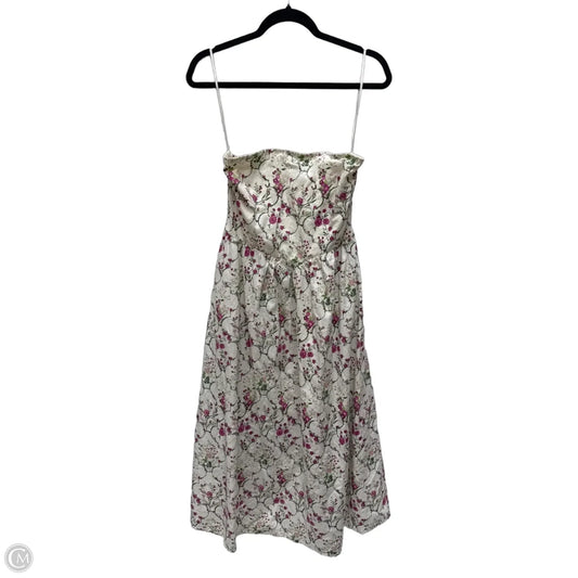 Dress Casual Midi By Jessica Simpson In Floral Print, Size: M