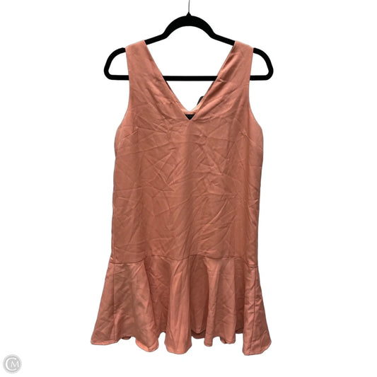Dress Casual Short By Banana Republic In Peach, Size: S