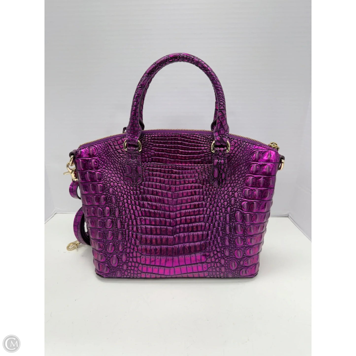 Handbag Designer By Brahmin, Size: Large