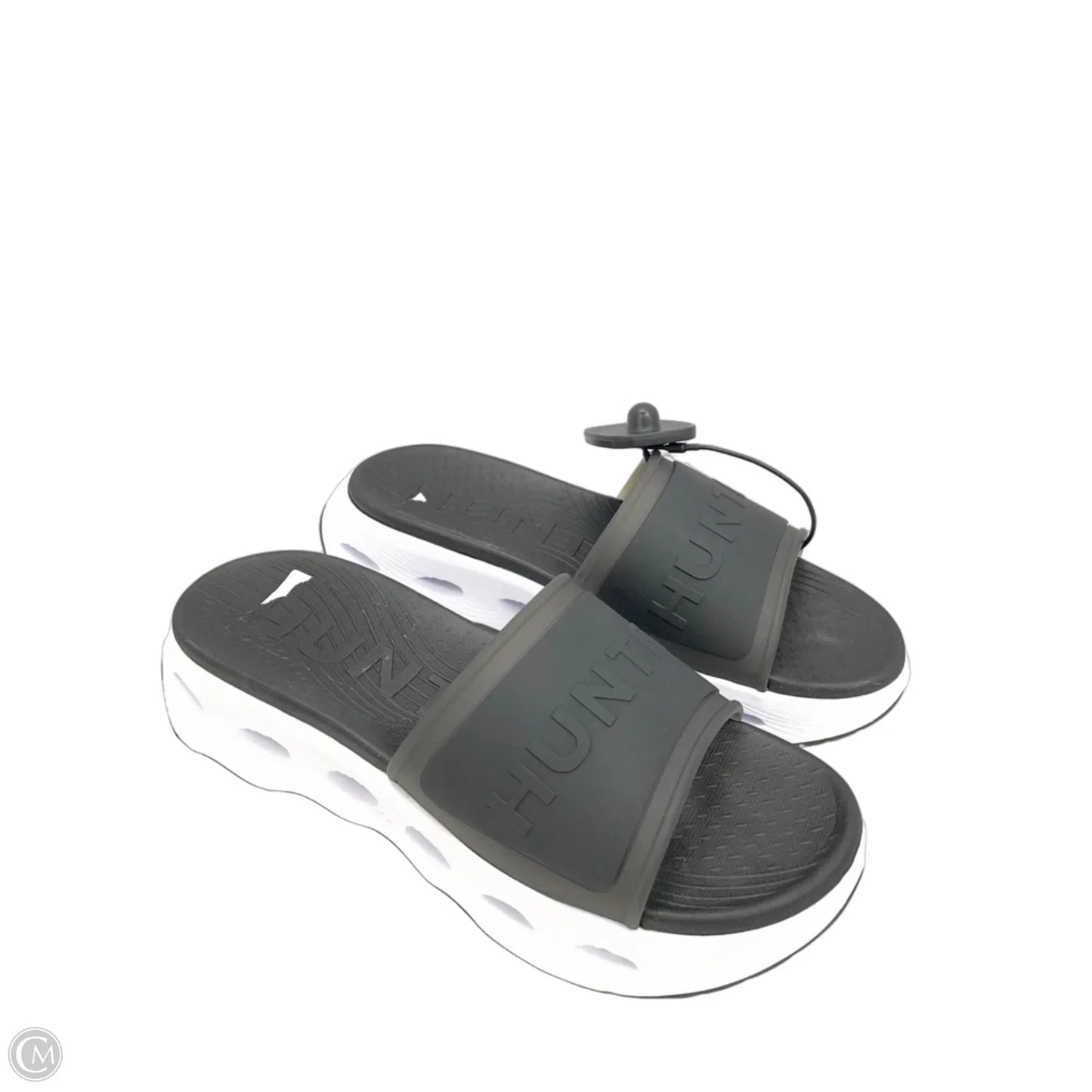 Sandals Sport By Hunter In Black & White, Size: 6