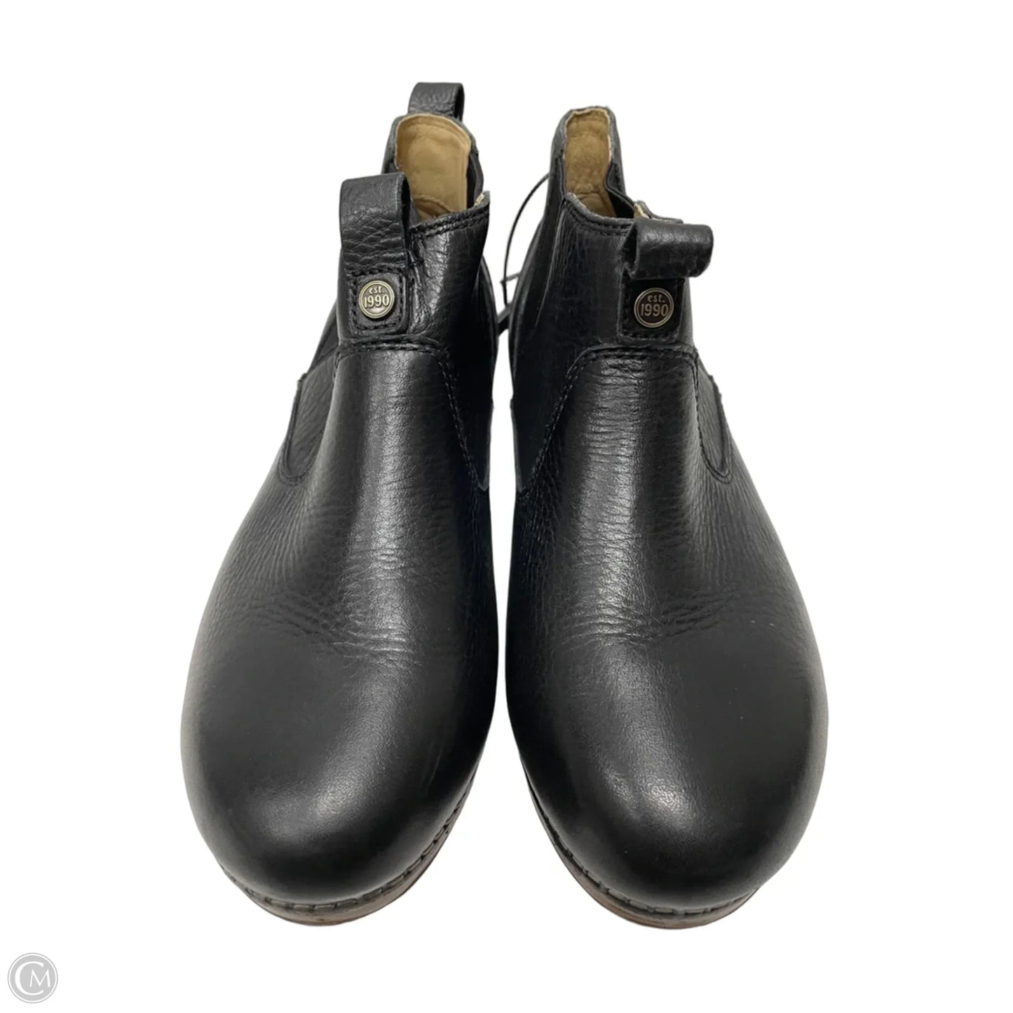 Boots Ankle Heels By Dansko In Black, Size: 8