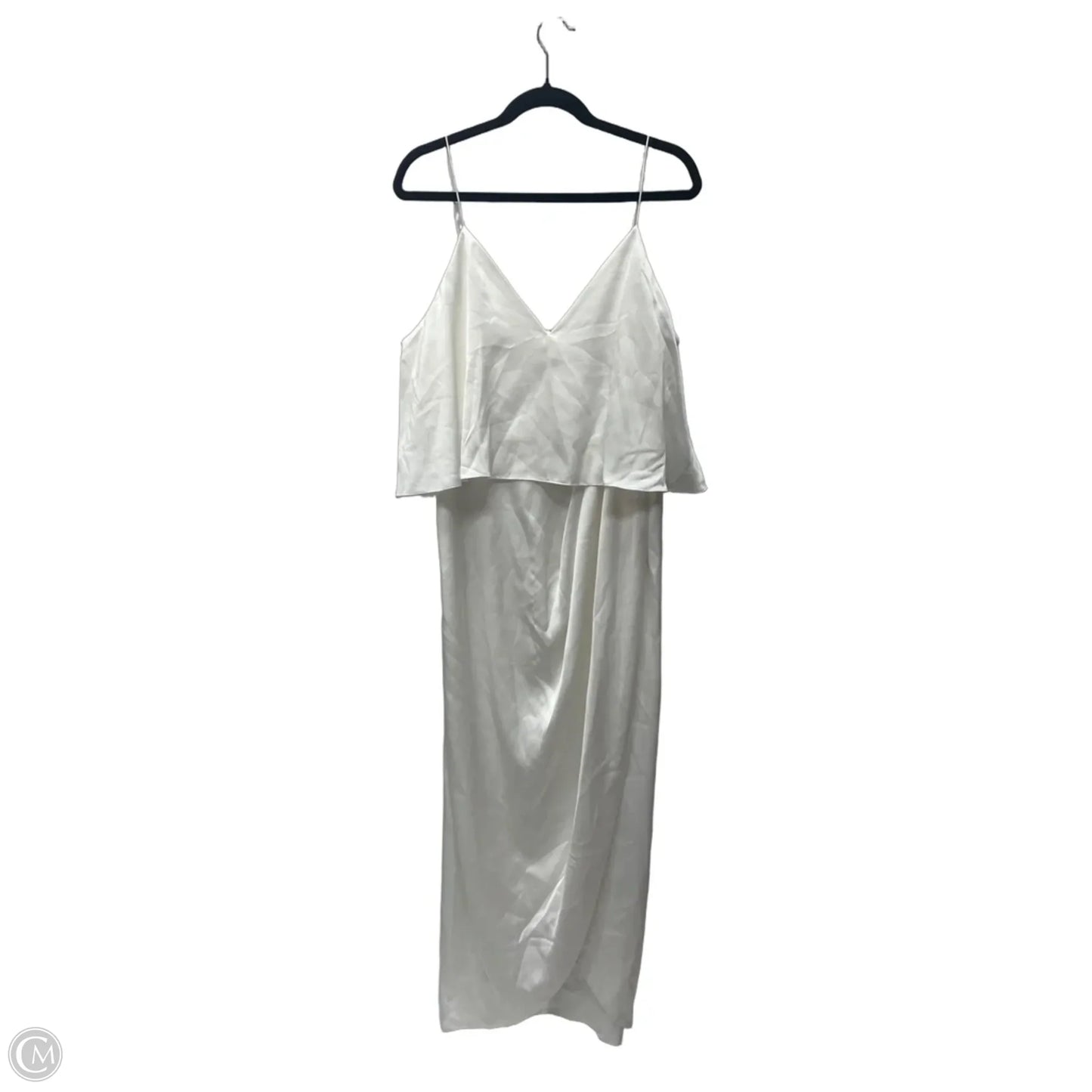 Dress Casual Maxi By Clothes Mentor In White, Size: L