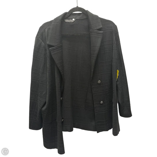 Blazer By Ming Wang In Black, Size: 3x