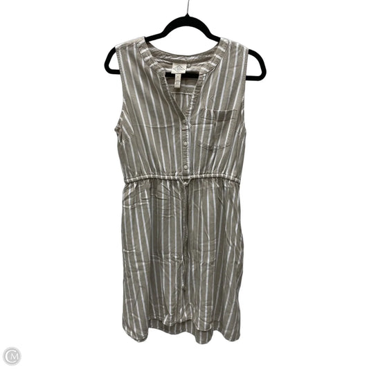 Dress Casual Short By St Johns Bay In Striped Pattern, Size: M