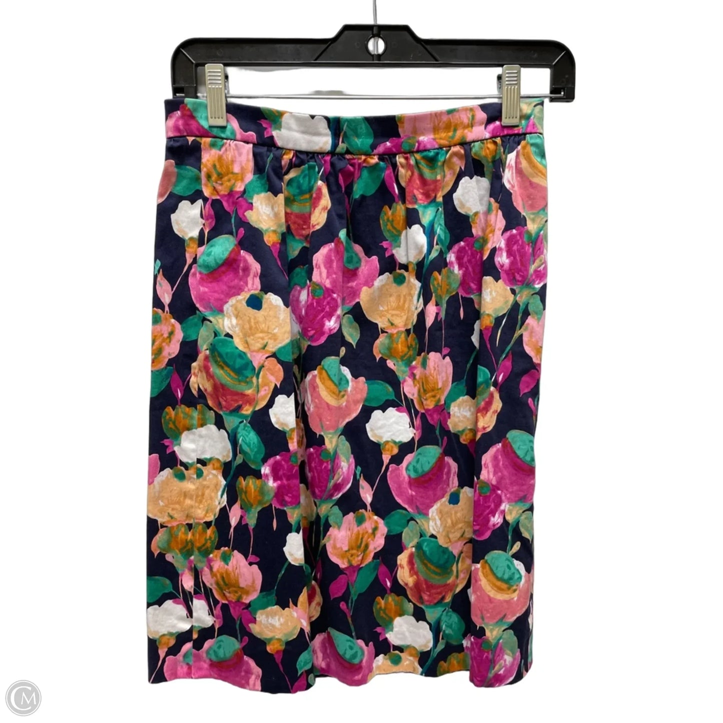 Skirt Midi By J. Crew In Floral Print, Size: 0