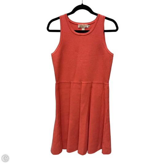 Dress Work By Michael By Michael Kors In Coral, Size: M