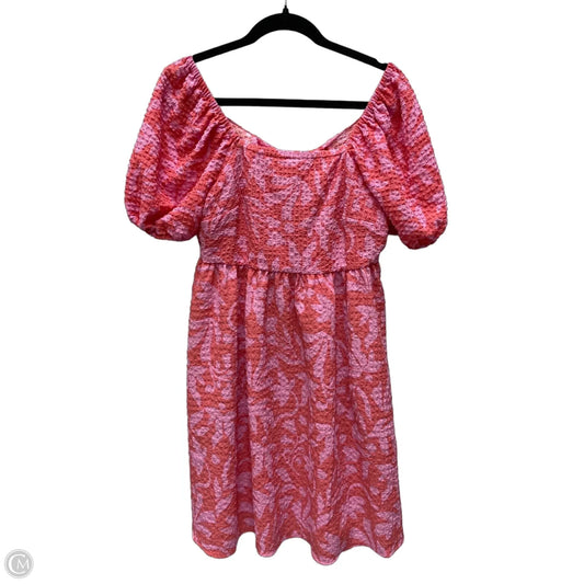 Dress Casual Short By Time And Tru In Floral Print, Size: S